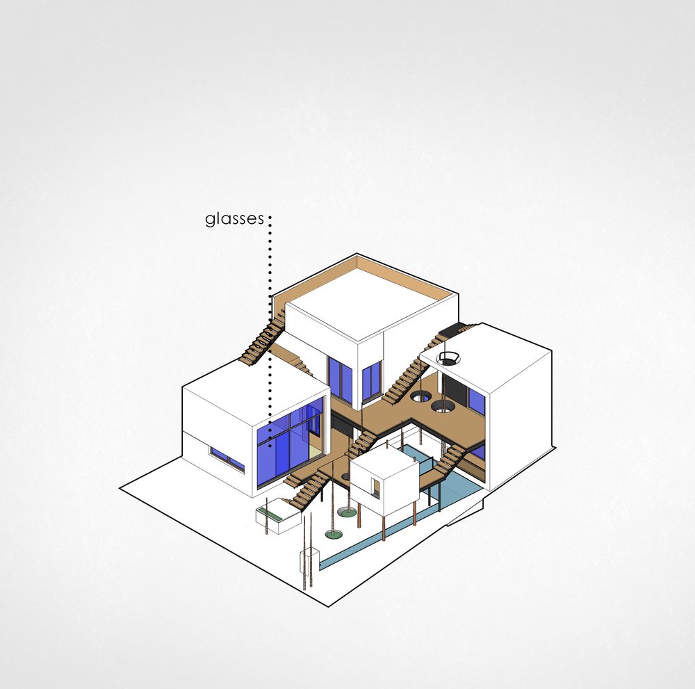 picture no. 8 of Tree House project, designed by Mohammad Reza Kohzadi