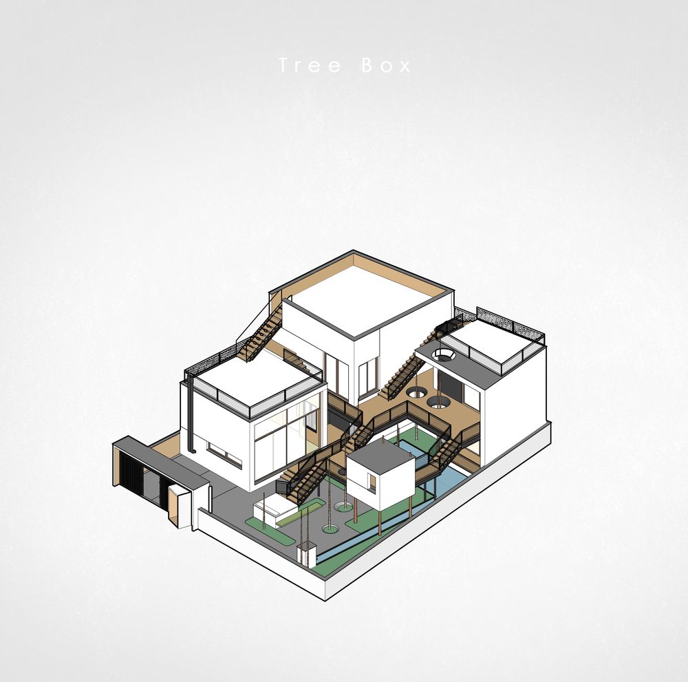 picture no. 9 of Tree House project, designed by Mohammad Reza Kohzadi