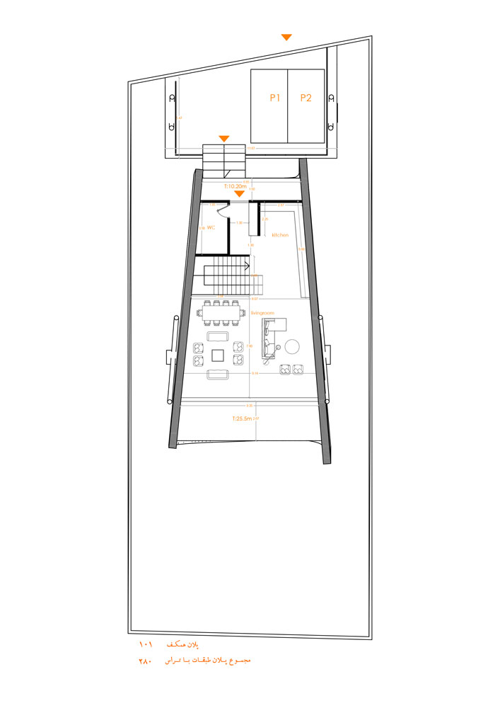 picture no. 18 of VanDar Villa project, designed by Mohammad Reza Kohzadi