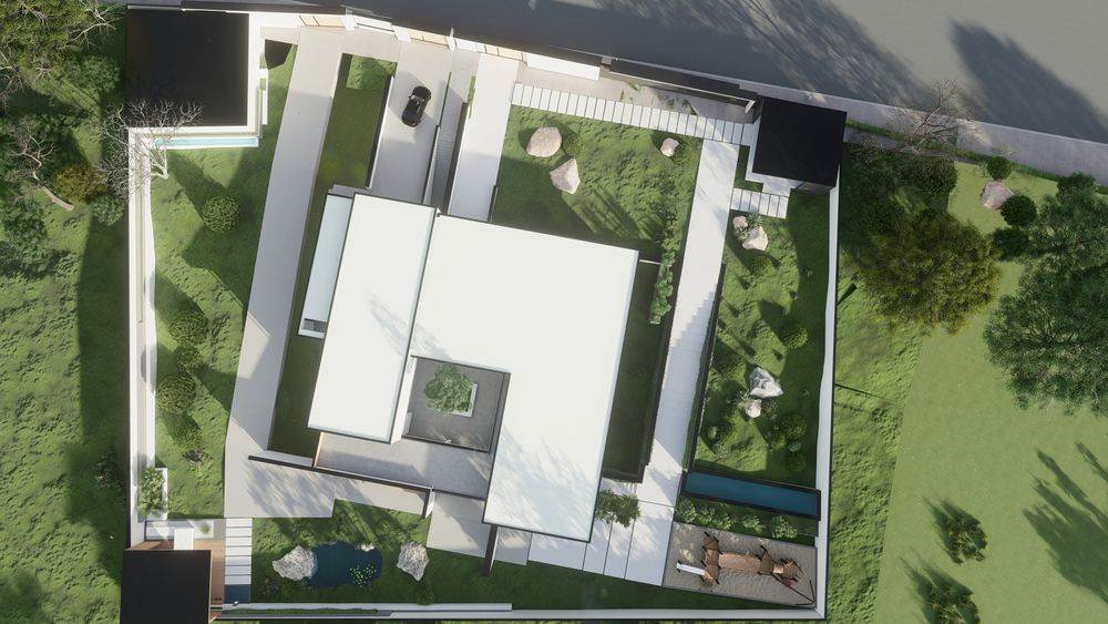 picture no. 23 of Villa on the hill project, designed by Mohammad Reza Kohzadi