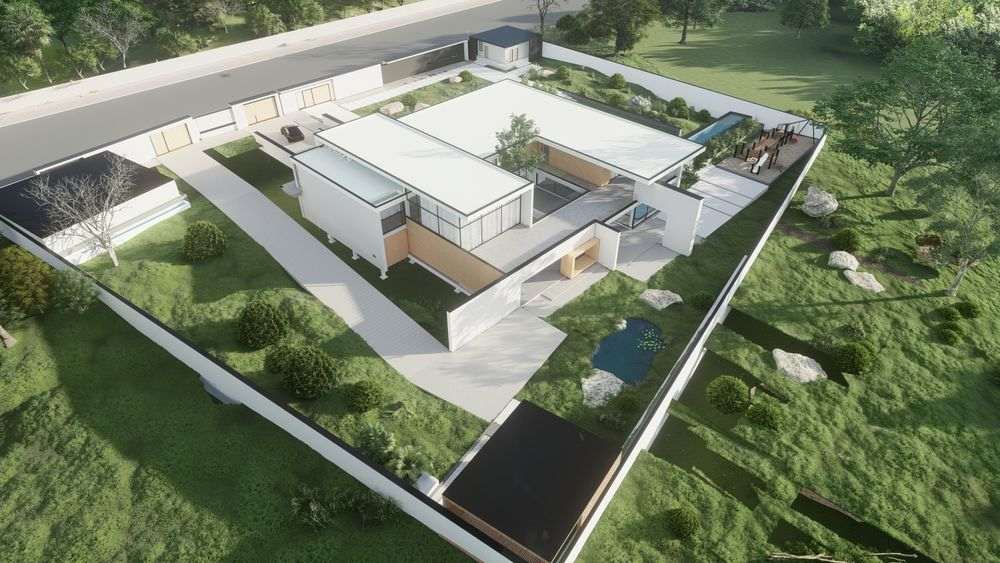 picture no. 24 of Villa on the hill project, designed by Mohammad Reza Kohzadi