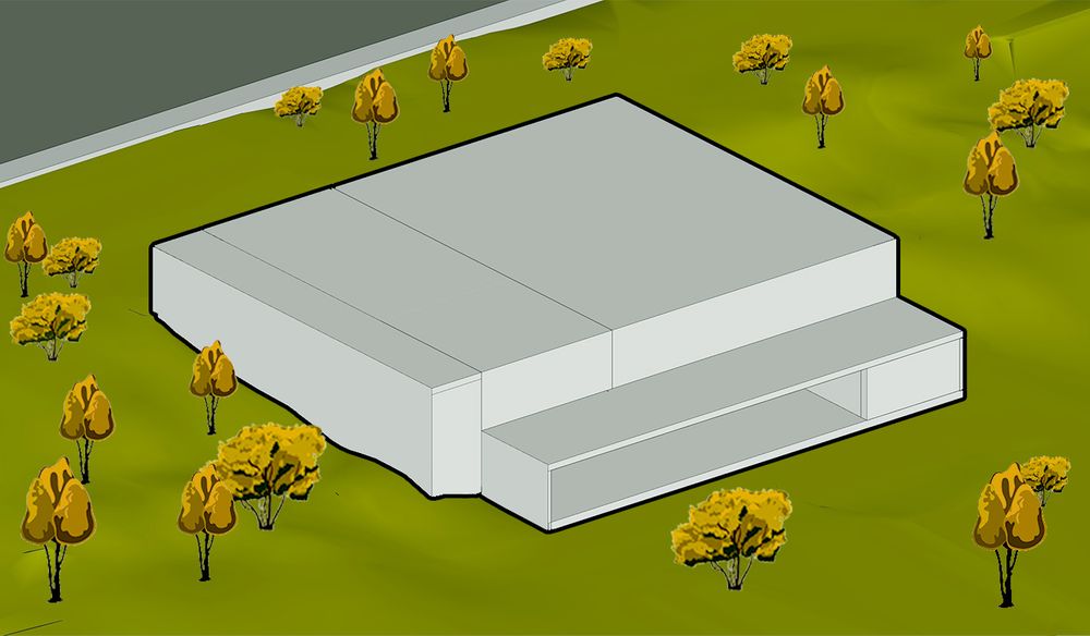 picture no. 5 of Villa on the hill project, designed by Mohammad Reza Kohzadi