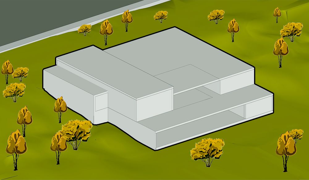 picture no. 6 of Villa on the hill project, designed by Mohammad Reza Kohzadi