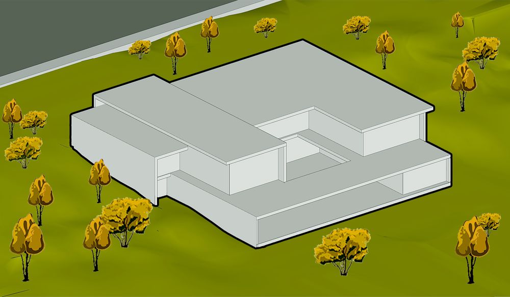 picture no. 7 of Villa on the hill project, designed by Mohammad Reza Kohzadi