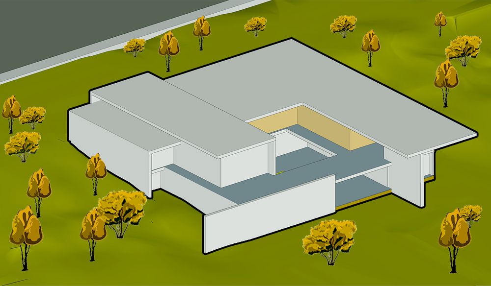 picture no. 8 of Villa on the hill project, designed by Mohammad Reza Kohzadi