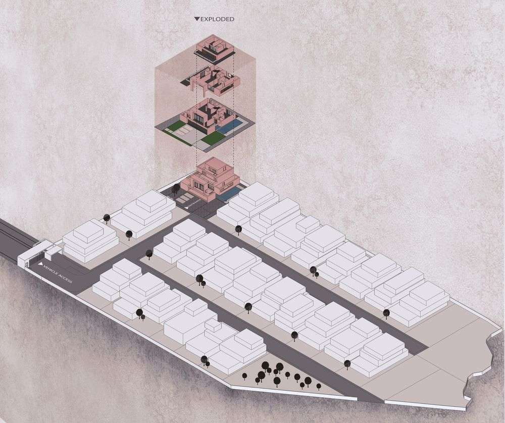 picture no. 3 of VillaPark Shahrak project, designed by Mohammad Reza Kohzadi