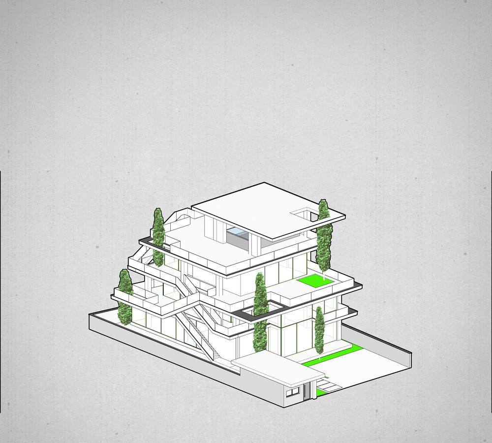 picture no. 10 of X Villa project, designed by Mohammad Reza Kohzadi