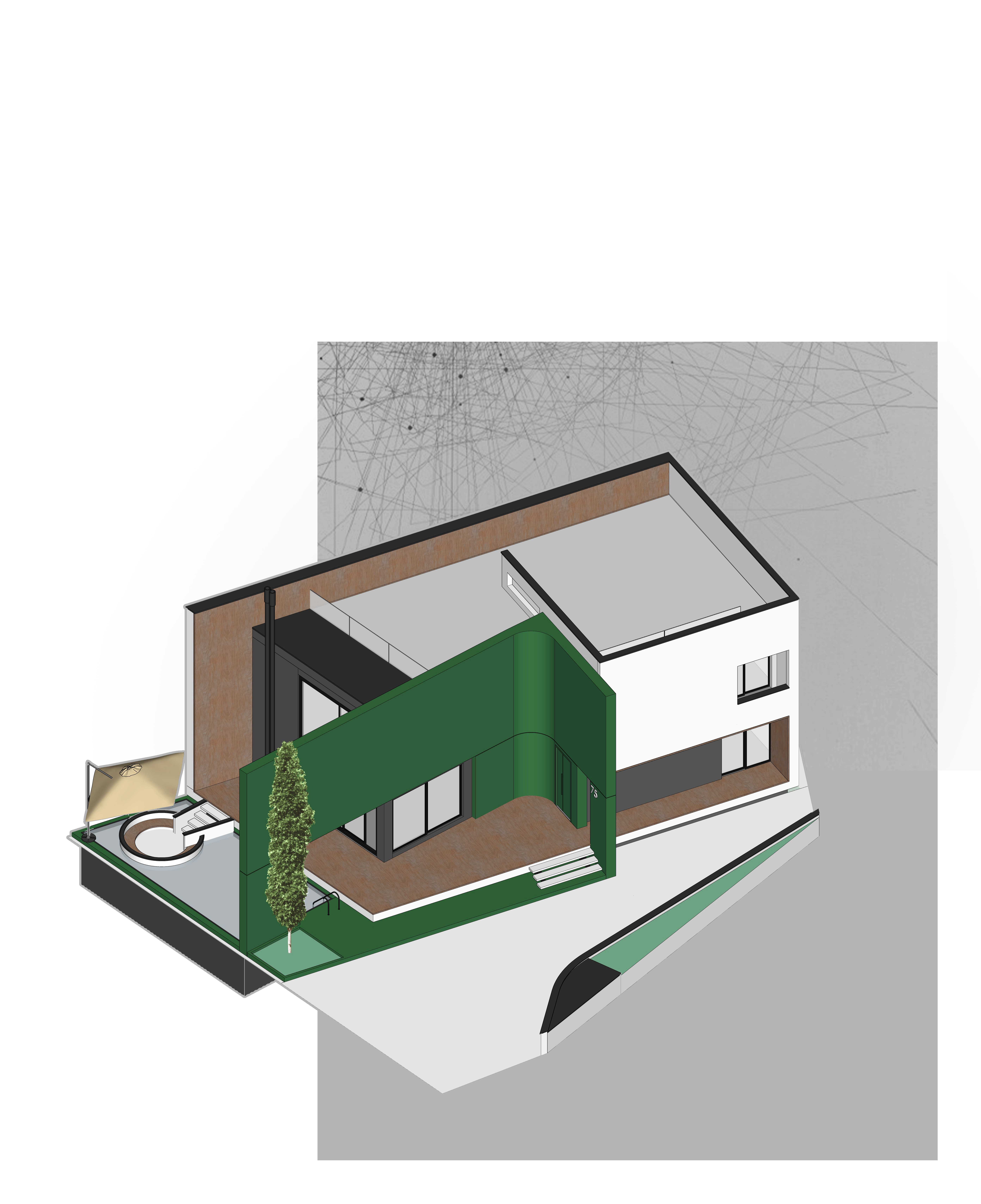 picture no. 9 of Curve Villa project, designed by Mohammad Reza Kohzadi